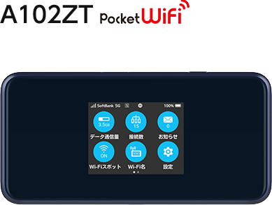 A102ZT Pocket WiFi®