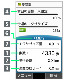 歩数計を利用する