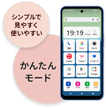 AQUOS wish6 いつでも清潔、充電長持ち、指紋認証でセキュリティ強化、壊れにくい イメージ画像