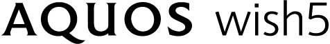 AQUOS wish5 ロゴ画像