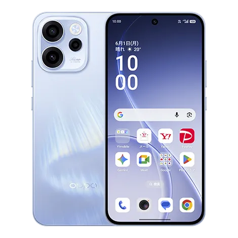 OPPO Reno15 A オーロラブルー 機種画像