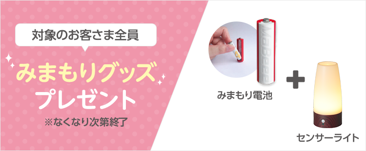 【2021年5月31日終了】みまもりグッズもらえる！｜キャンペーン・おすすめ情報｜Y!mobile - 格安SIM・スマホはワイモバイルで