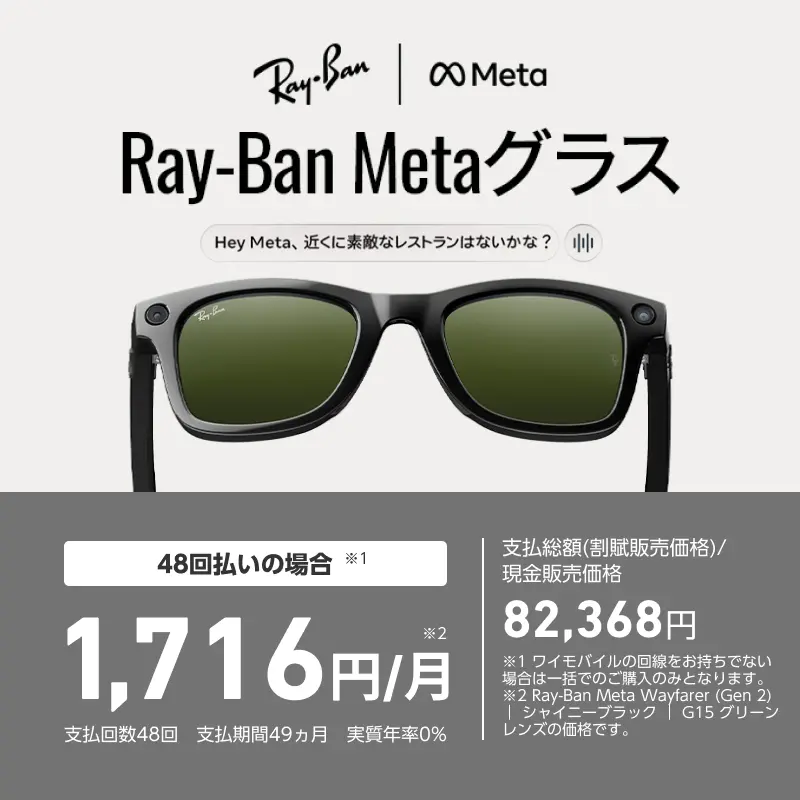Ray-Ban Metaグラス