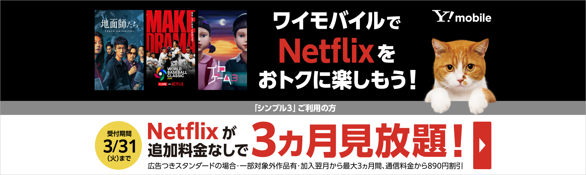 Netflixセット満喫キャンペーン
