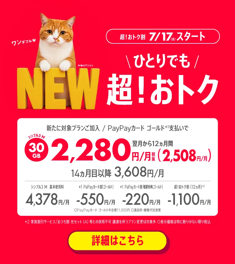 超！おトク割
