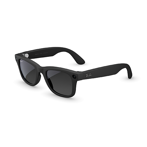 Ray-Ban Meta Wayfarer Gen 2 マットブラック グラディエントグラファイト偏光レンズ スマートグラス｜Y!mobile（ワイモバイル）