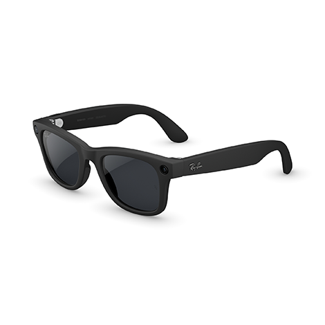 Ray-Ban Meta Wayfarer Gen 2 マットブラック クリア/グレーTransitionsレンズ スマートグラス｜Y!mobile（ワイモバイル）