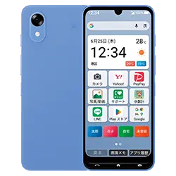 かんたんスマホ5 KYOCERA ブルー スマホ | Y!mobile（ワイモバイル）
