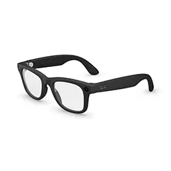 Ray-Ban Meta Wayfarer Gen 2 マットブラック クリアレンズ スマートグラス｜Y!mobile（ワイモバイル）
