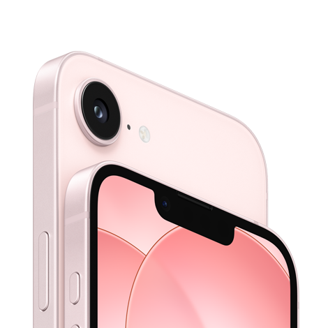 iPhone 17e Apple ソフトピンク（背面カメラとアルミフレームのデザイン） | Y!mobile（ワイモバイル）