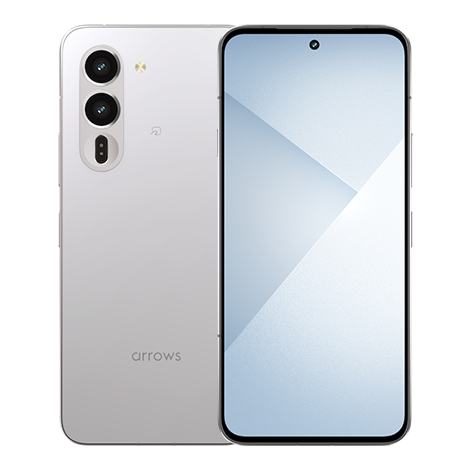 arrows Alpha2 ホワイト SIMフリースマートフォン（フロントディスプレイ）| Y!mobile（ワイモバイル）