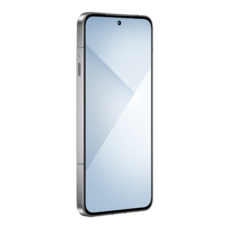 arrows Alpha2 ホワイト SIMフリースマートフォン（斜め前から見たフロントディスプレイ）| Y!mobile（ワイモバイル）