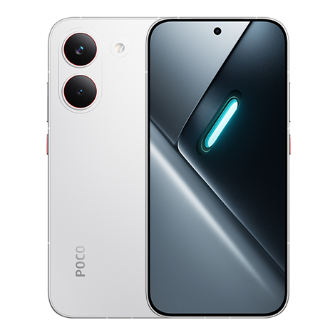 POCO M8 Pro ホワイト SIMフリースマートフォン（フロントディスプレイ）| Y!mobile（ワイモバイル）