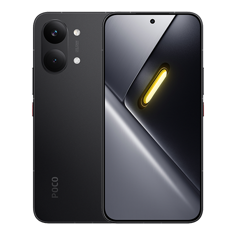 POCO M8 Pro Max ブラック SIMフリースマートフォン（フロントディスプレイ）| Y!mobile（ワイモバイル）