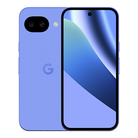 Google Pixel 10a Google Lavender スマホ（背面デザインとフロントディスプレイの写真） | Y!mobile（ワイモバイル）