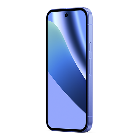 Google Pixel 10a Google Lavender スマホ（斜め前から見たフロントディスプレイ） | Y!mobile（ワイモバイル）