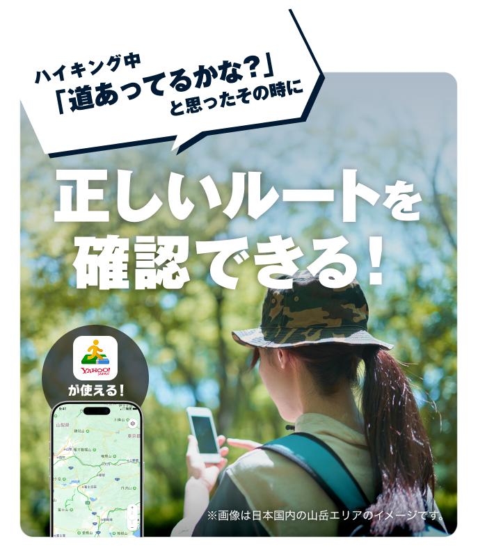 正しいルートを確認できる！