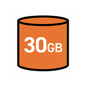30GB