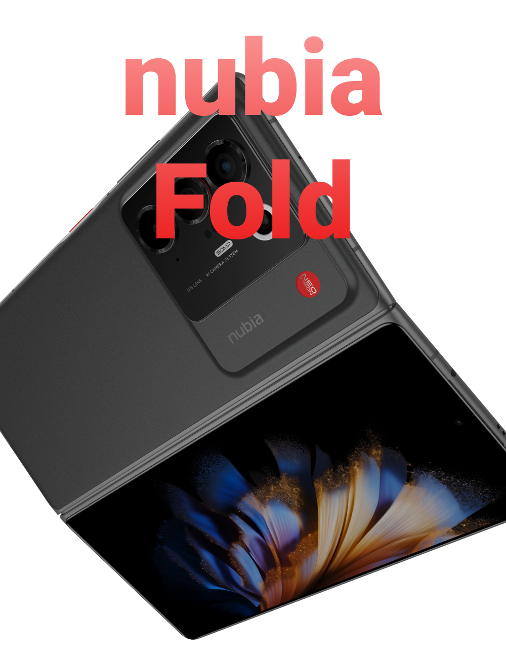 nubia fold メインビジュアル