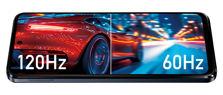 moto g64y 5Gは60Hzリフレッシュレートに比べて映像がなめらかになるので細かな動きを確認しやすい